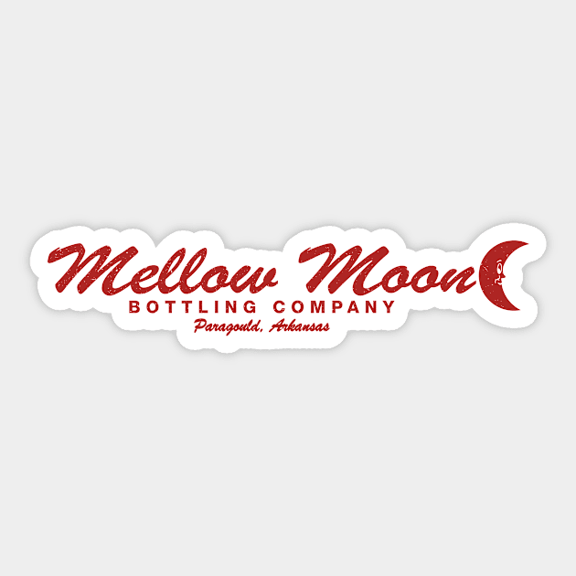 Mellow Moon Bottling Company Sticker by rt-shirts